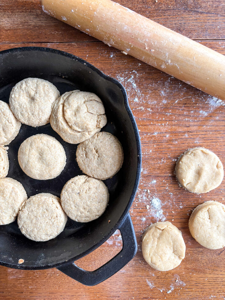 Easy Southern Biscuits with Fresh Milled Flour