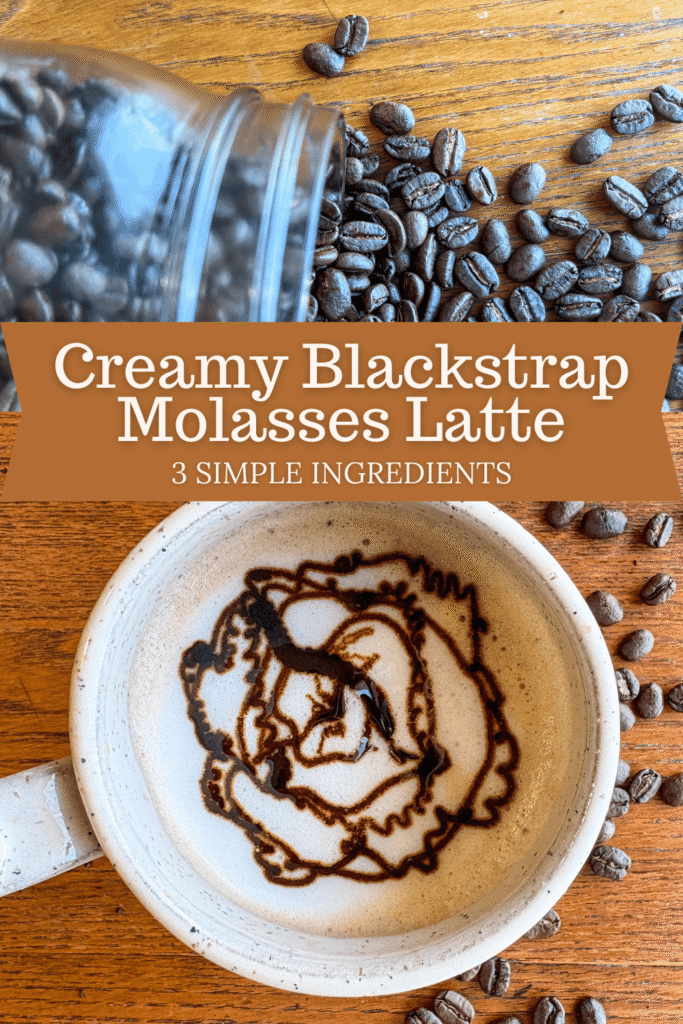 Creamy Blackstrap Molasses Latte graphic