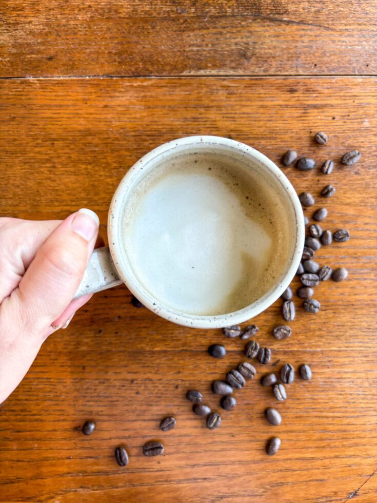 Creamy Blackstrap Molasses Latte